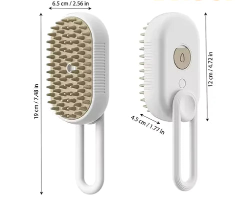 2-in-1 Electric Grooming Comb – Brush & De-Shed